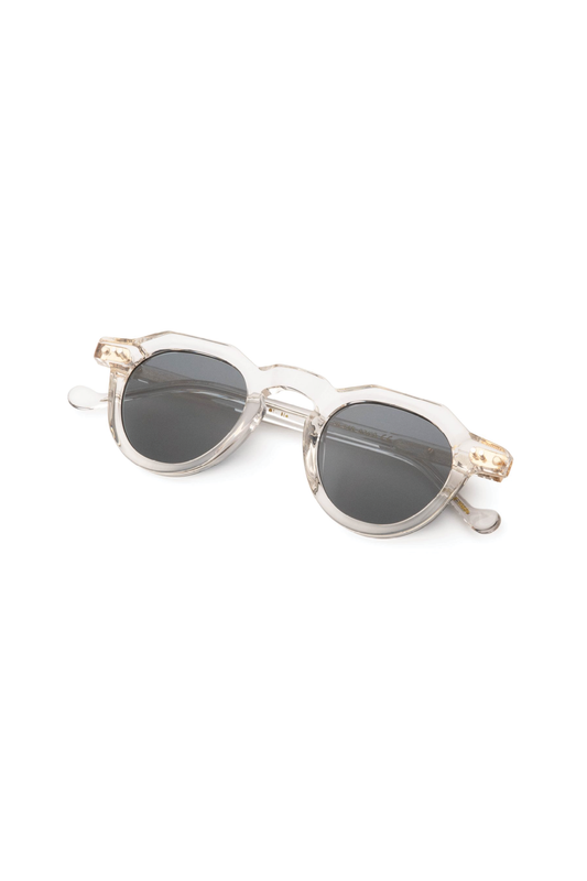 Kopajos Round Sunglasses Clear