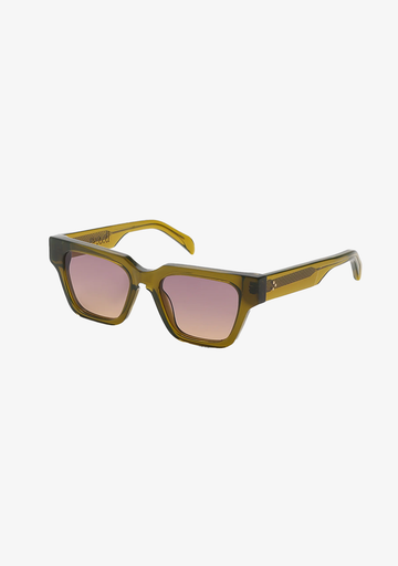 G.O.D Sunglasses Thirty Five Olive & Purple