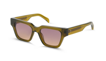 G.O.D Sunglasses Thirty Five Olive & Purple