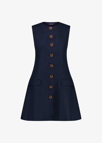 Murano Dress Navy