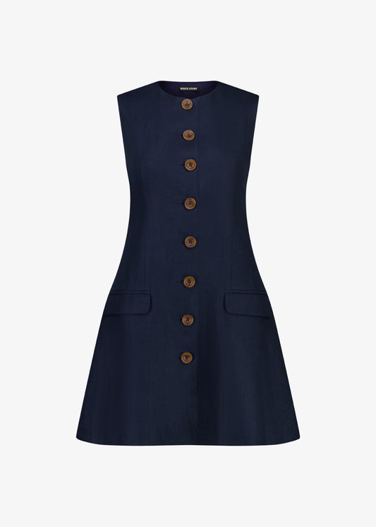 Murano Dress Navy