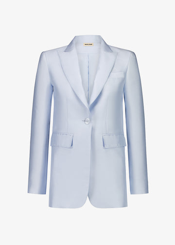 James Blazer Powder Blue Zibeline