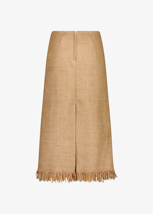 Raffia Skirt Basket