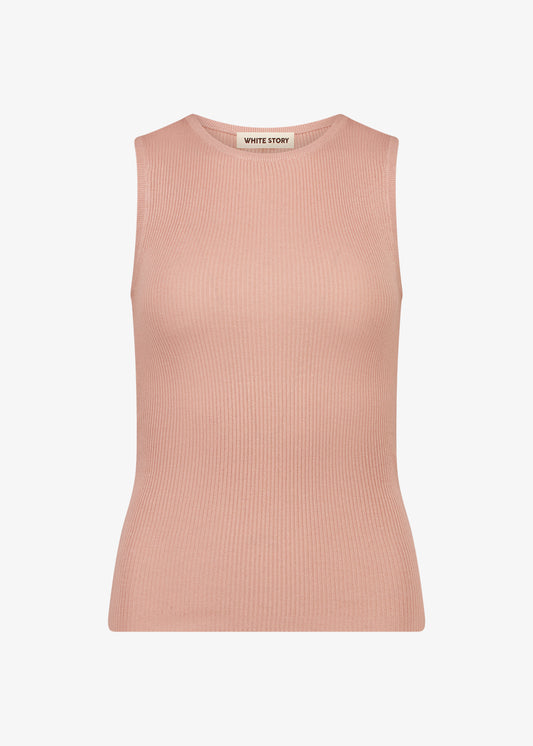 Basel Knit Tank Pink