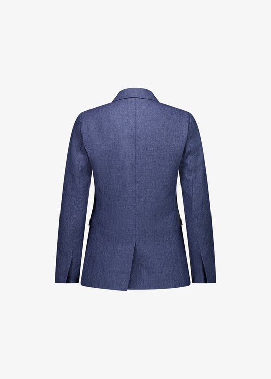 Viktor Blazer Navy Houndstooth