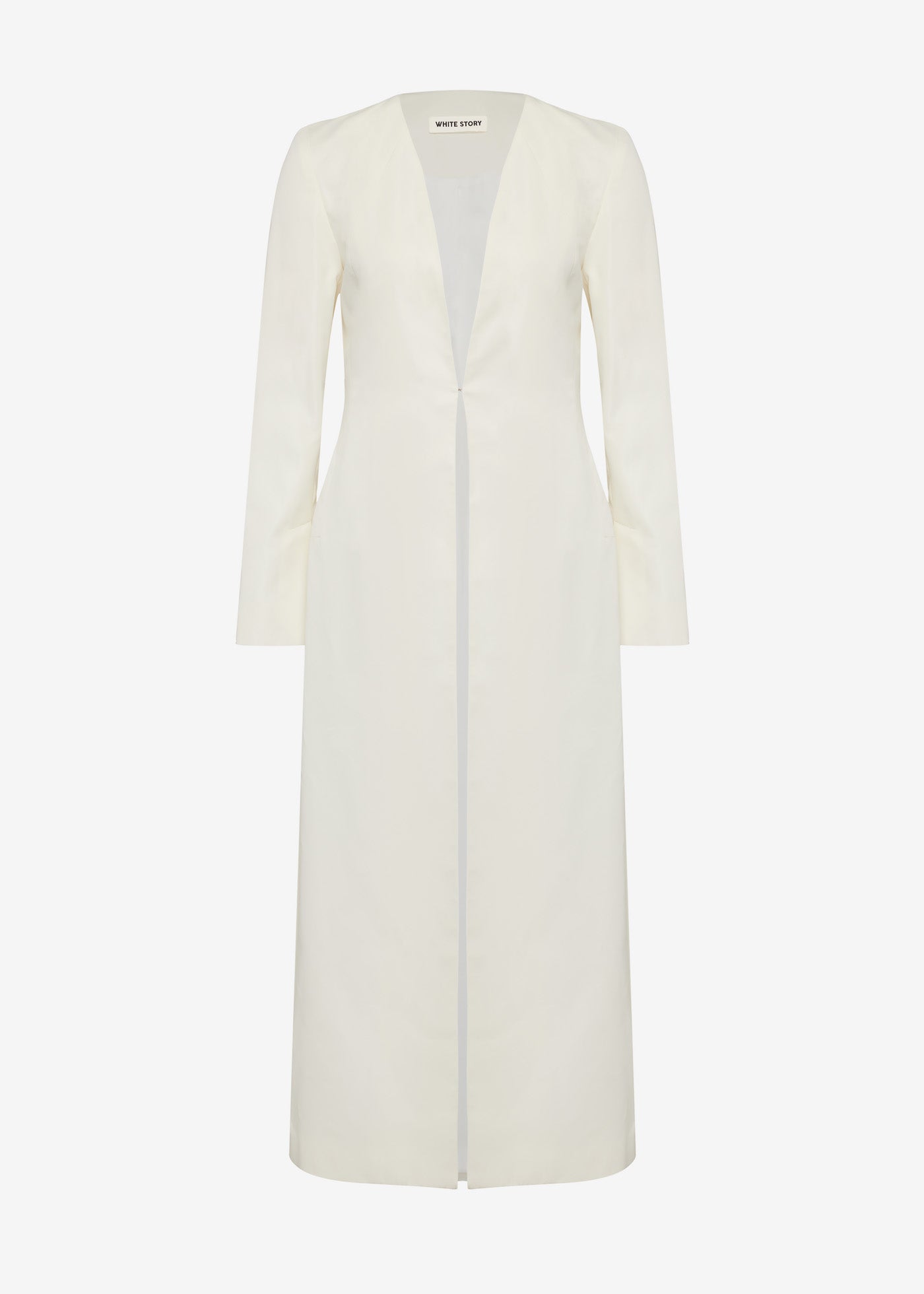 Womens winter white dress on sale coats