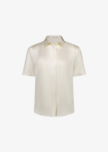 Fifi Shirt Short Sleeve Macadamia