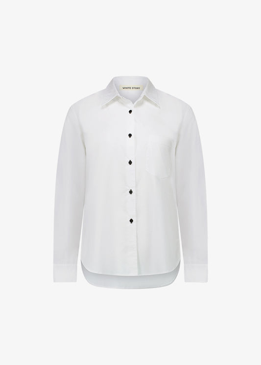 Francesca Shirt Y White