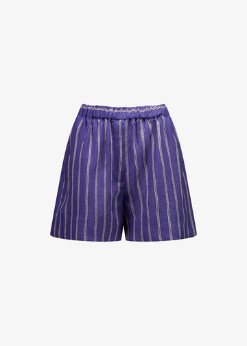 Aria Short Pinstripe