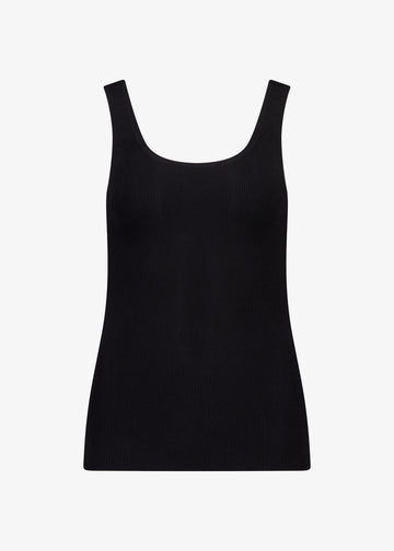 Pisa Knit Tank Black