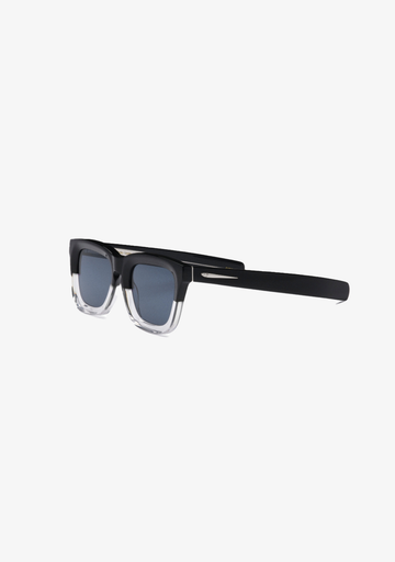 Kopajos Bold Black & Clear Sunglasses