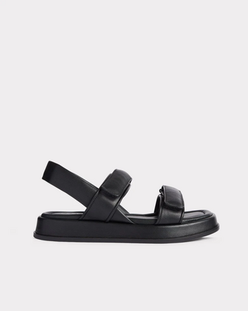 Essen Sporty Sandal Black