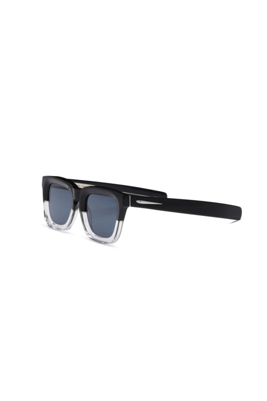 Kopajos Bold Black & Clear Sunglasses